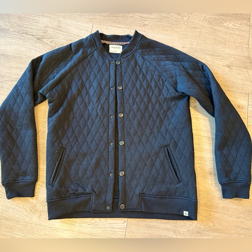 Sovereign Code Princeton Quilted Bomber Jacket - Size S